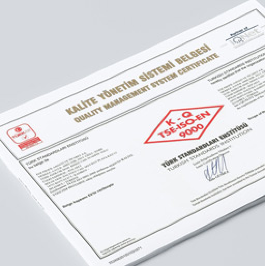 TS EN ISO 9000 Kalite Yönetim Sistemi 2018